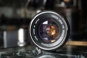 Canon lens FD 35mm 1:2 “O” Concave
