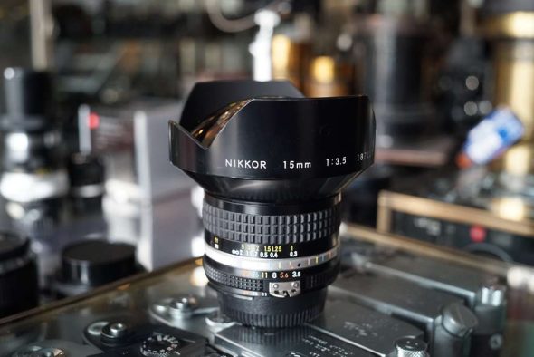 Nikon Nikkor 15mm 1:3.5 AI-s, Boxed