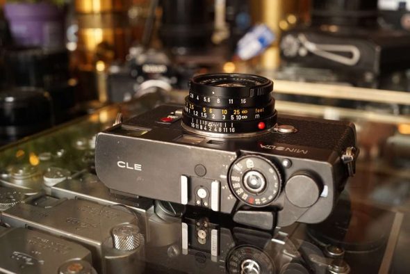 Minolta CLE + Leica 40mm 1:2 Summicron-C