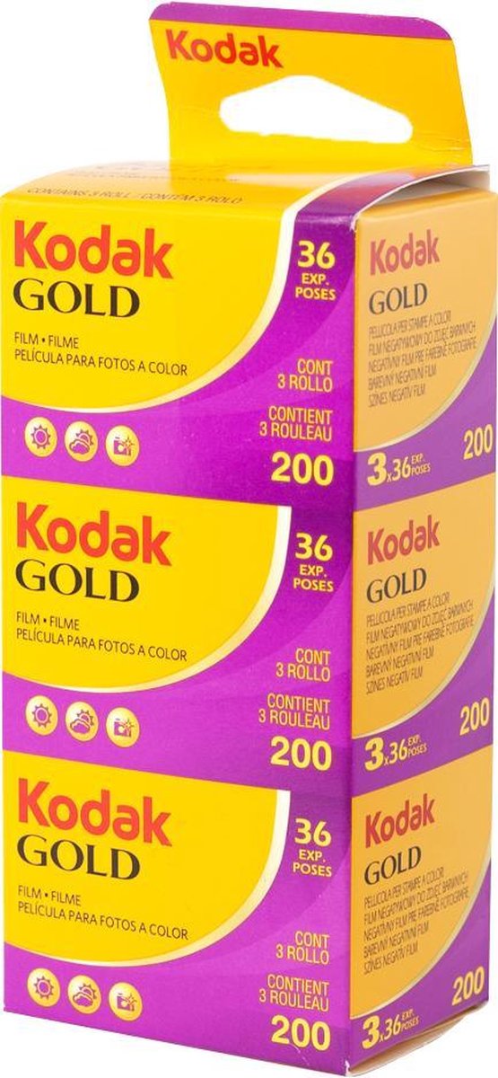 Kodak Gold 200 135-36 (3-pack)