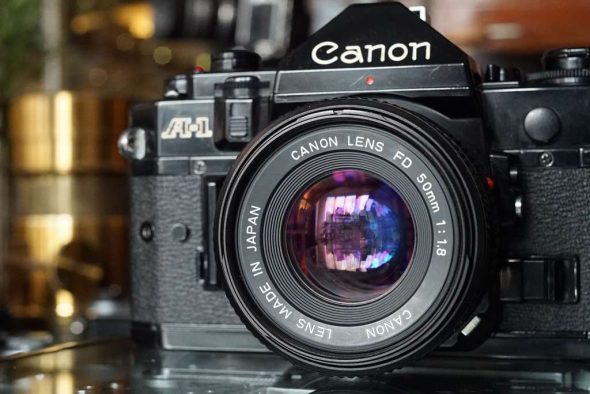 Canon A-1 + FD 50mm 1:1.8