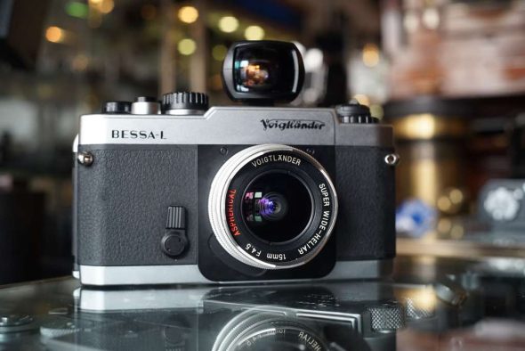 Voigtlander Bessa-L + 15mm 1:4.5 Super Wide Heliar