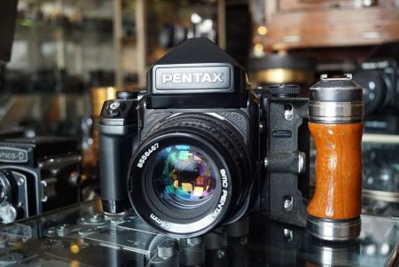 Pentax 67II + SMC 105mm F/2.4 lens – Rental