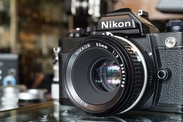 Nikon FM Black + Nikkor 50mm 1:2 AI-S