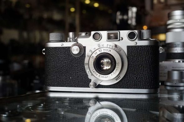 Leica IIIf + Leica 5cm Elmar 1:3.5, filmtested