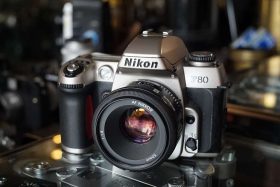 Boxed Nikon F80 + Nikon AF Nikkor 50mm 1:1.8