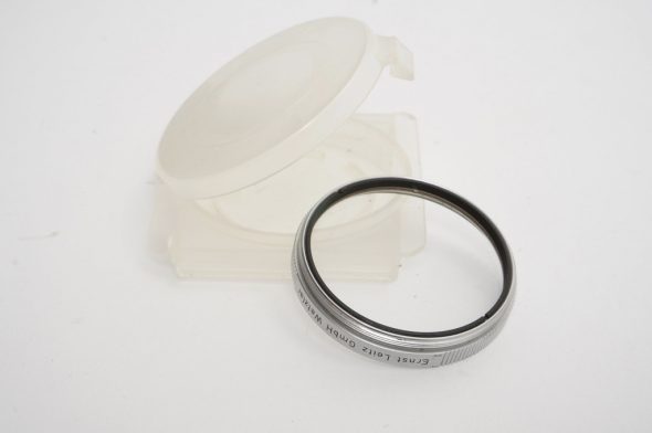 Leica Leitz E39 / 39mm UV filter in case
