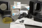 Hasselblad accessoires lot, as found check pictures (boxes are empty!)