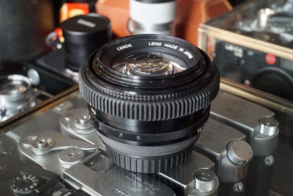 Canon FD 55mm F/1.2 S.S.C. (EF mount converted)