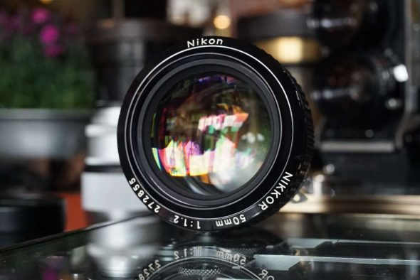 Nikon Nikkor 50mm 1:1.2, AIs lens