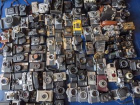 Collection of 100 classic cameras