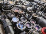 Collection of 100 vintage lenses