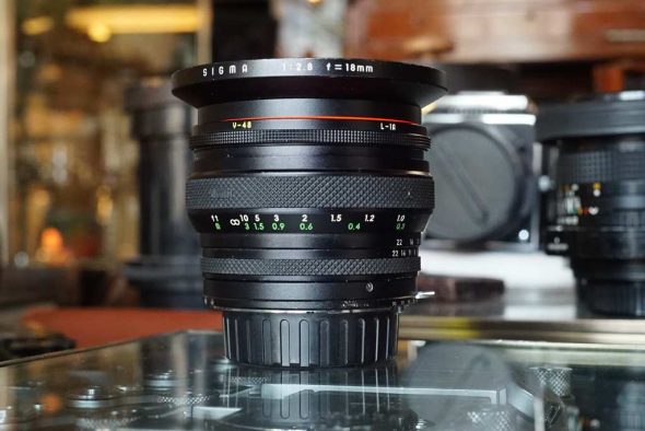 Sigma 18mm F/2.8 lens for AI nikon camera, haze, OUTLET