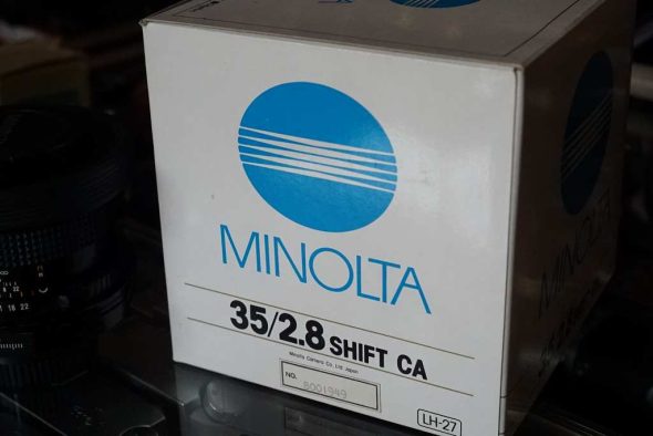Minolta Shift CA 35mm 1:2.8, Boxed