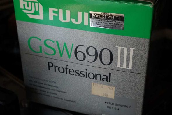 Fuji GSW690 III w/ EBC Fujinon-SW 65mm f/5.6 Boxed