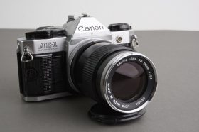 Canon AE-1 Program with 28mm 1:2.8 Soligor lens