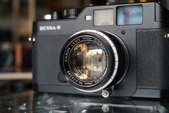 Voigtlander Bessa-R, boxed + Canon 50mm 1:1.8 LTM