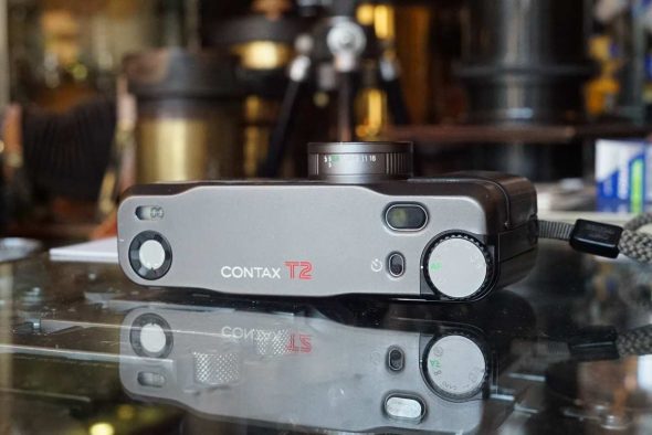 Contax T2 with presentation case