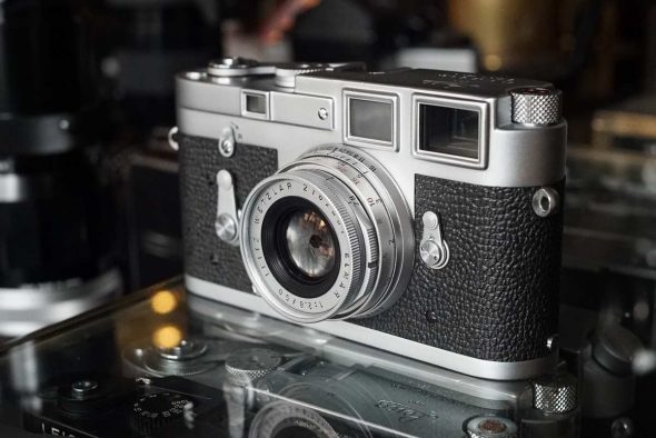 Leica M3 + Elmar 1:2.8 / 50mm, very late serial