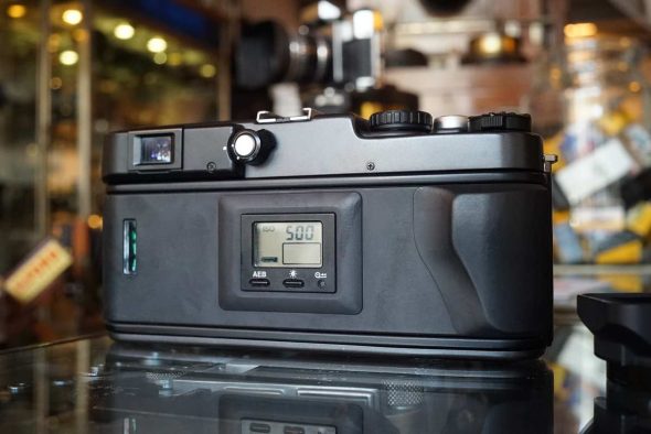 Hasselblad Xpan with 45mm 1:4 and original hood