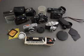 Lot of 5x various cameras + extras