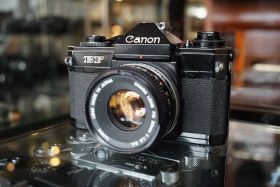 Canon EF + Canon FD 50mm 1:1.8 S.C.