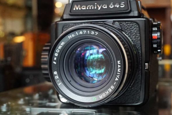 Mamiya M645J + Mamiya-Sekor C 1:2.8 80mm