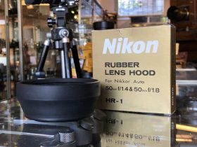 Nikon HR-1 rubber lenshood for 50mm