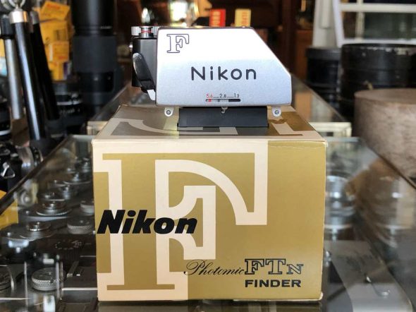 Nikon Photomic FTn finder silver, boxed / collectible