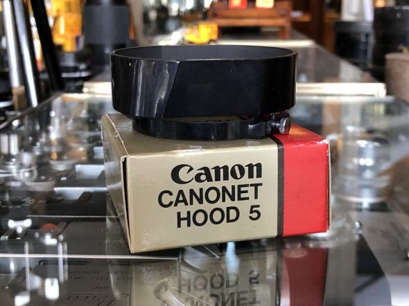 Canon Hood 5 for Canonet, boxed
