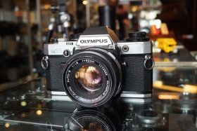 Olympus OM10 + Olympus OM F. Zuiko 50mm 1:1.8