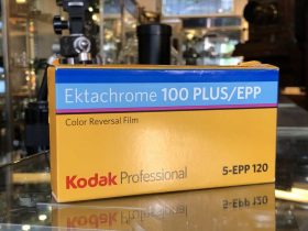 Kodak Ektachrome 100 Plus/EPP, 5-pack 120 color reversal film, expired 2009