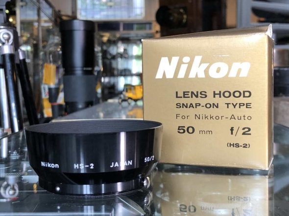 Nikon HS-2 Snap-on Lens Hood for 50mm F/2 lens