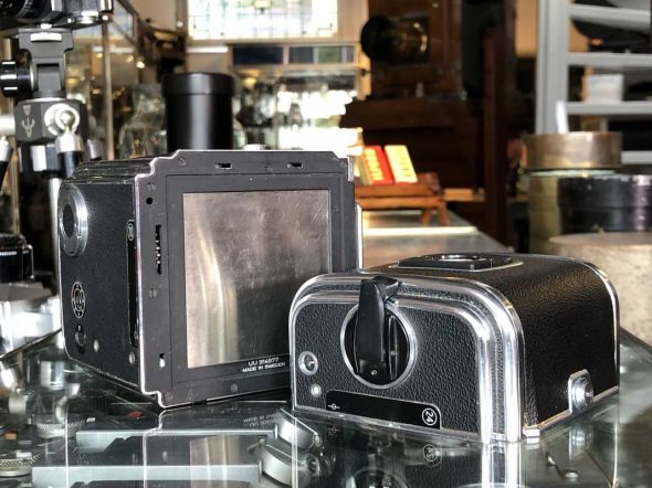 Hasselblad A24 & A70 filmbacks in chrome