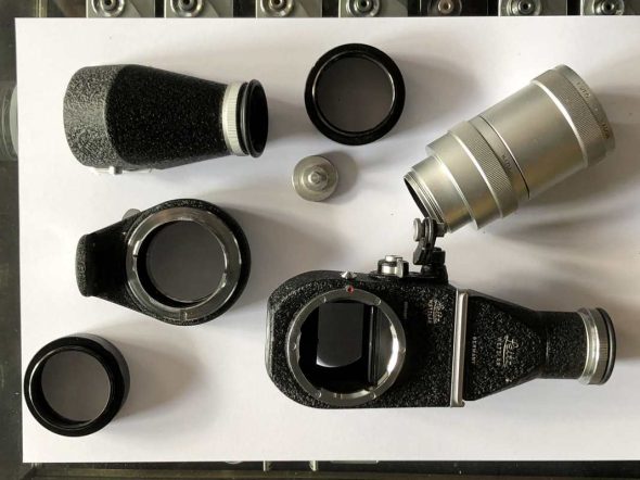 Leica lot of Visoflex and accessory parts