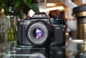 Minolta X-700 + MD Rokkor 45mm F2 lens