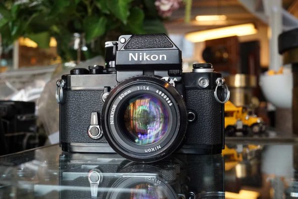Nikon F2a black + Nikkor 50mm F/1.4 AI