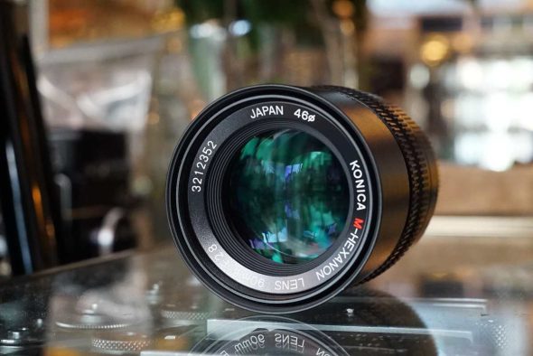 Konica M-Hexanon 90mm F/2.8 lens for Leica M mount