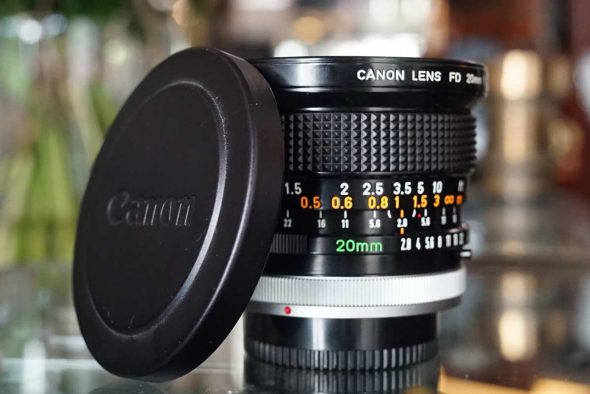 Canon FD 20mm F/2.8 S.S.C. lens