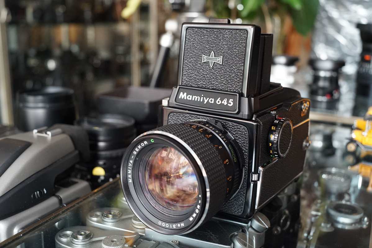 Mamiya M645 + Sekor-C 80mm F/1.9 lens, CLA
