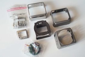 Lot of genuine Hasselblad body parts and shutter