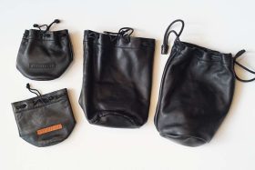 Lot of 2 small and 2 large Hasselblad lens pouches