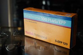 Kodak Ektachrome 100 Plus/EPP 5-pack 120 film, expired 2009