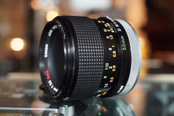 Canon FD Macro 50mm 1:3.5 SSC lens