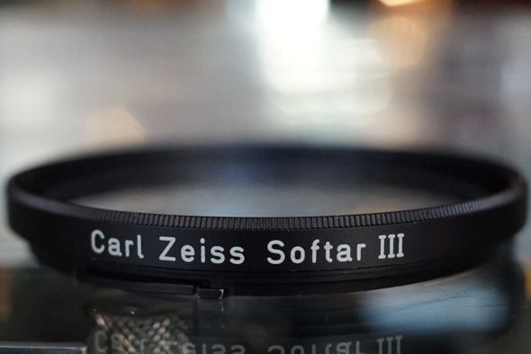 Carl Zeiss Softar III filter for Hasselblad B60