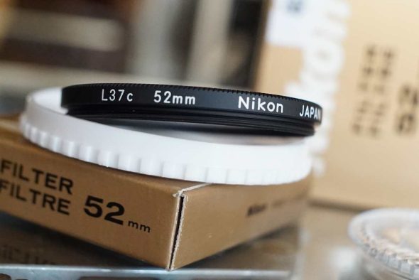 Nikon L37C Filters 52mm, lot of 2pc