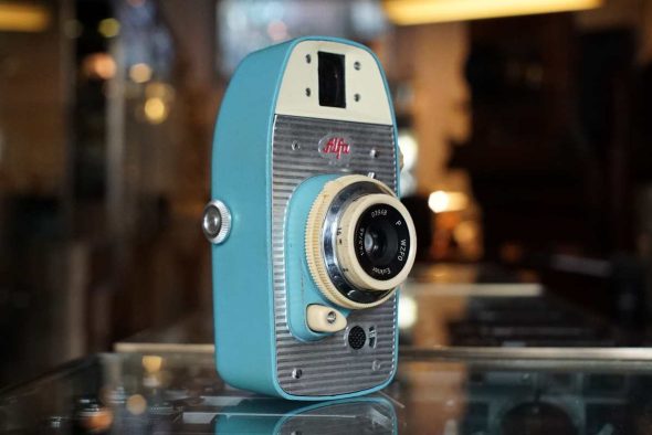 WZFO Alfa camera, made in Poland, light blue version