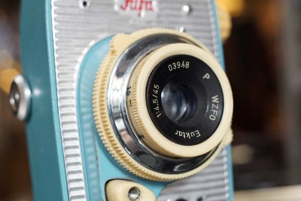 WZFO Alfa camera, made in Poland, light blue version