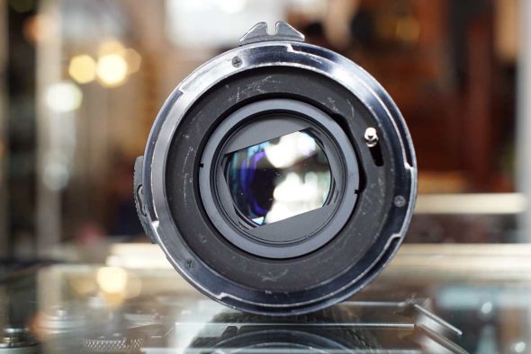 Mamiya 150mm F/3.5 lens for 645, worn