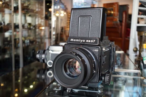 Mamiya RB67 Pro SD with motorized back + K/L 127mm 1:3.5 L